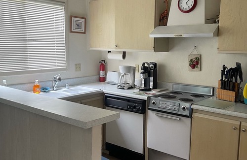 Borrego Springs Condo | With EV charger -Mid Century Modern Close to Hiking, Golf,&Stargaze on the patio