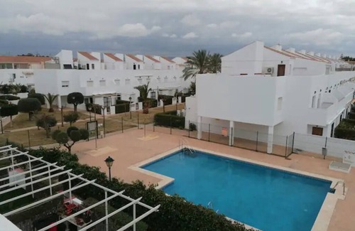 Puerto Rey House | With private garden, private balcony and private roof terrace facing the pool