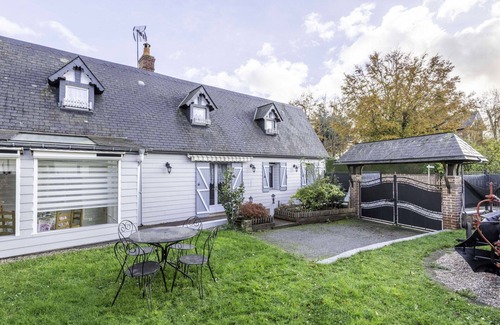 Saint-Nicolas-d'Aliermont House | Wonderful private villa for 5 guests with WIFI, TV, terrace and pets allowed