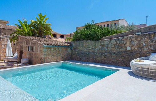 Vilafranca de Bonany House | Wonderful private villa for 6 guests with A/C, WIFI, private pool, TV, patio and pets allowed