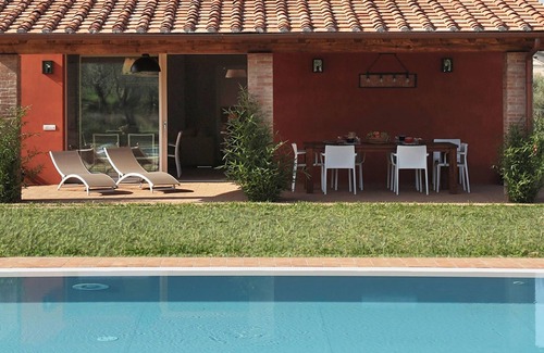 Colle di Compito Villa | Wonderful private villa with private pool, A/C, WIFI, TV, veranda and panoramic view, close to L.