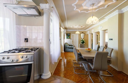Balatonfoldvar Villa | Wonderful private villa for 11 people with WIFI, A/C, TV and patio