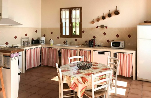 Lalandusse Villa | Wonderful private villa for 8 guests with A/C, private pool, WIFI, TV, terrace and pets allowed