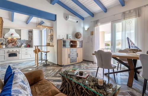 Valledoria Villa | Wonderful private villa for 4 guests with A/C, TV and terrace
