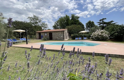 Pitigliano Villa | Wonderful private villa for 9 people with private pool, WIFI, pets allowed and panoramic view