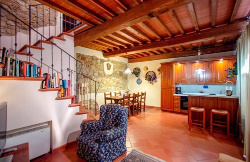Bibbiena Villa | Wonderful private villa for 8 guests with private pool, WIFI, A/C and TV