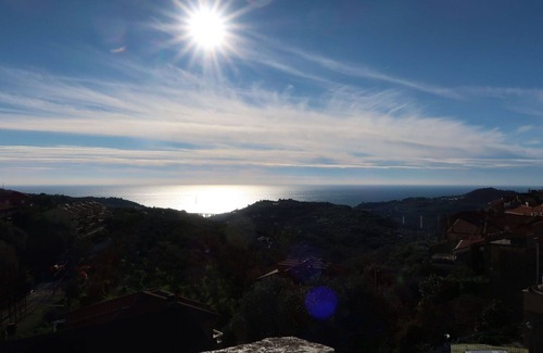 Civezza House | Wonderful private villa for 5 guests with WIFI, TV, terrace and panoramic view