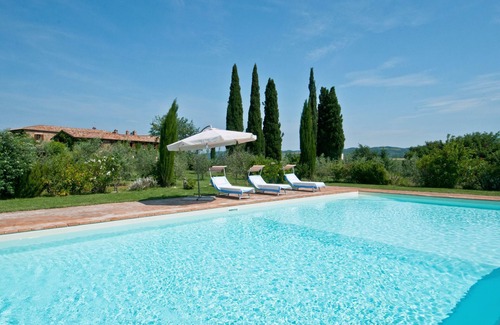 Argiano Villa | Wonderful private villa for 10 guests with A/C, WIFI, private pool, TV and patio