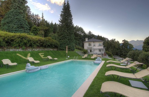 Baveno Villa | Wonderful private villa with WIFI, private pool, sauna, A/C, hot tub, TV, patio and panoramic view