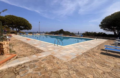 Baia Sant'Anna Villa | Wonderful private villa for 6 people with WIFI, pool, A/C, TV and panoramic view