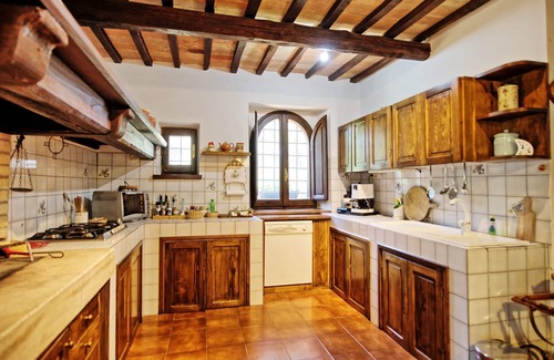 Cetona Villa | Wonderful private villa for 7 guests with private pool, A/C, TV and panoramic view