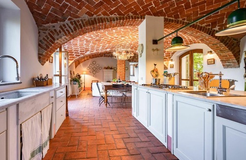 Soglio Villa | Wonderful private villa for 14 guests with WIFI, A/C, private pool, TV, patio and panoramic view