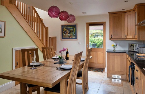 Eglwysbach House | Wonderful villa for 4 guests with hot tub, WIFI, terrace and pets allowed