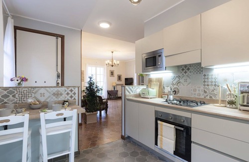 Bordighera House | Wonderful villa for 4 people with WIFI, A/C, terrace and panoramic view