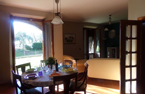 Cavriglia House | Wonderful villa for 6 people with WIFI, private pool, A/C, TV, patio, pets allowed and parking