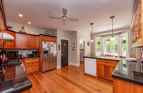 Blakeslee House | Wooded Escape w/Hot Tub, Fire Pit & Dock