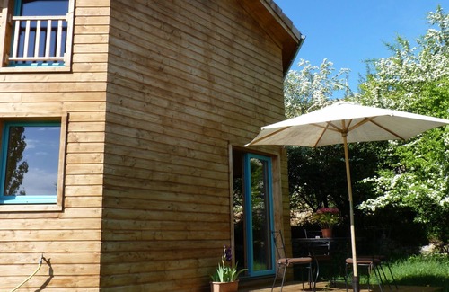 Les Vans Ski Chalet | Wooden cottage in southern Ardeche num01