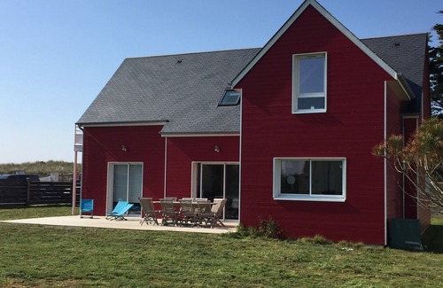 Denneville House | Wooden house 4* 50m from the beach - 12 pers - Denneville - Dogs accepted