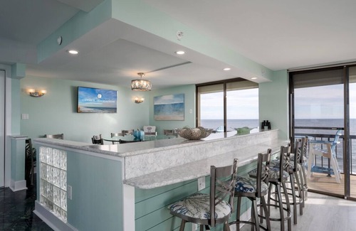 North Ocean City Condo | Wow! Stunning large oceanfront condo with oceans views from most everywhere!