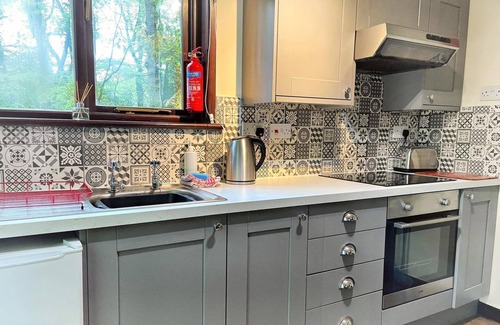 Llanybri House | Wren 8-Hot Tub-Woodland Lodges-St Clears-Carmarthen-Tenby
