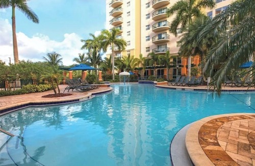 Survey Creek Condo | Wyndham Palm-Aire Resort Studio with Full Kitchen and Family-Friendly Amenities
