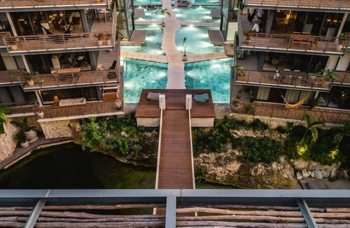 Playa Paraiso Condo | Xalet A301 · 2BR Private Cenote Breathtaking View Rooftop Pools