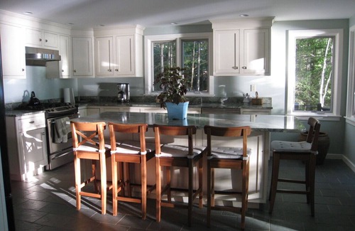 West Poland House | Year round, Exceptional Lake Front Rental on Pristine Thompson Lake