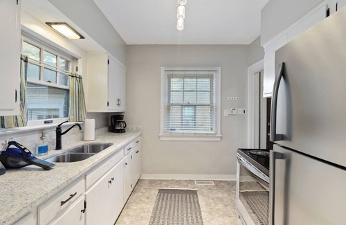 Meridian-Kessler House | Yellow Door Cottage 2 Bedroom SoBro Bungalow