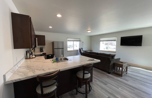 Gardiner Apartment | Yellowstone Retreat Rentals UA: two blocks from Yellowstone!