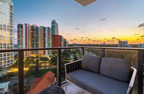 Brickell Apartment | Your Miami Respite - Brickell Action with Bay Views!