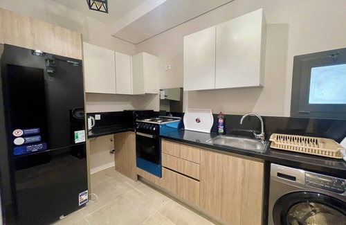 Sheikh Zayed City Apartment | ZED Park Skyline 3BR w/Huge Terrace & City View
