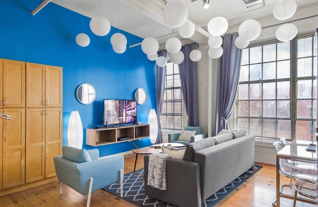 100 Year-Old Historic Brick 2BR Loft-High Ceiling8