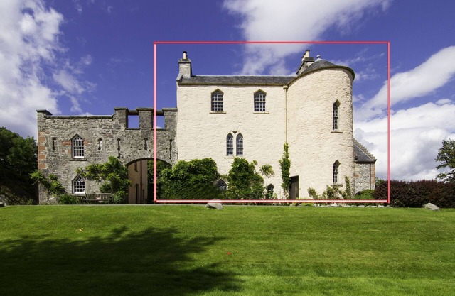 16th Century Scottish Castle in Trossachs National Park near Loch Lomond