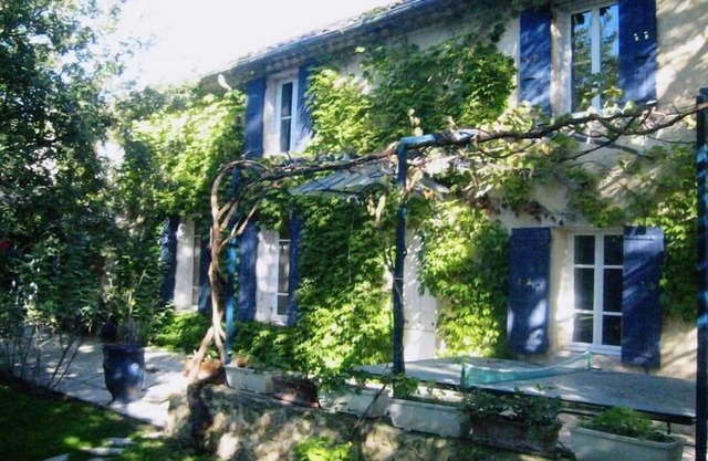 18th century Mas 17 people Vaucluse Orange, swimming pool, garden,
