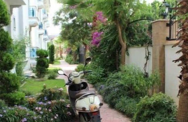 2+1 Duplex apartment with mountain and pool view