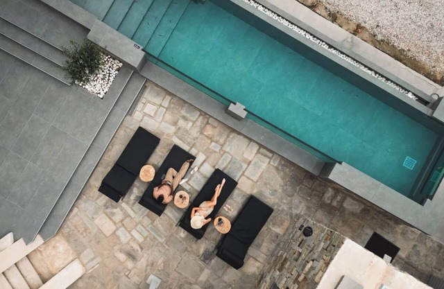 2 Bedroom Villa with Private Glass Pool & Shared Infinity Pool, Gym, Pool Bar