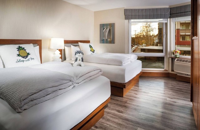 2 Comfortable Rooms w/Concrete and Wood Accents, Near UW Campus