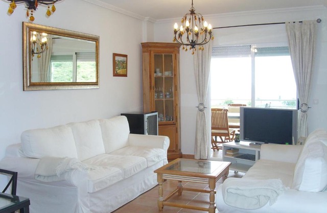2 dorm.A/A.Vista mar.WiFi.Gym.Sauna.Terraza.Parking.