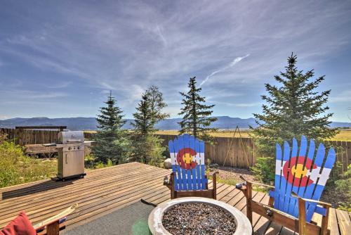 2 Mi to Hot Springs Nathrop Gem with Fire Pit