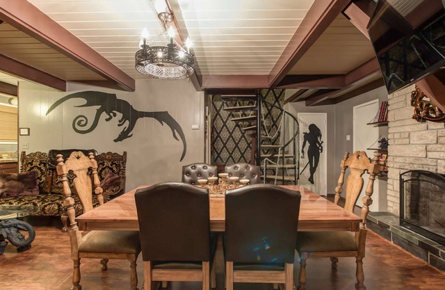 2-Story Medieval Villa Near Beach