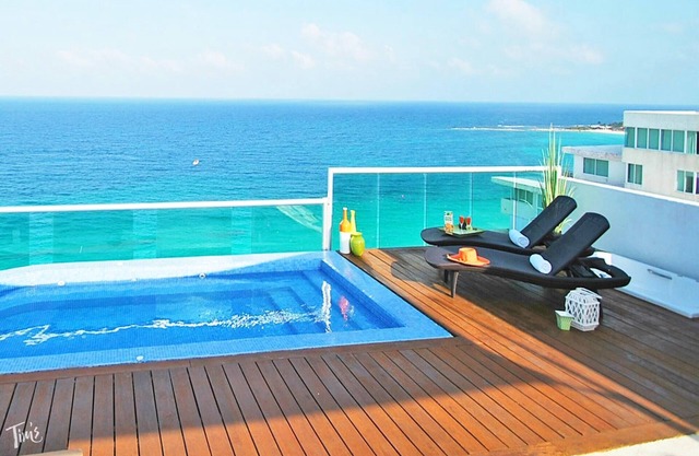 #2000-Tim’s Ocean Condos – Beachfront – Huge Private Terrace & 2 Private Pools!