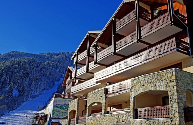 200m from resort center, 3rd floor, balcony, fireplace or stove, parking, tv, ski locker, 54m²