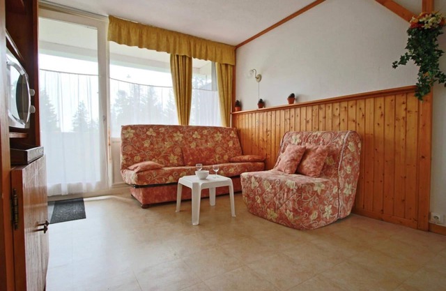 200m from ski slopes, Ground floor, balcony, tv, ski locker, 19m², Chamrousse