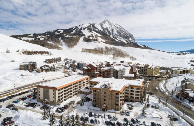 205 Base area slope side views Mt. Crested Butte. Pet friendly