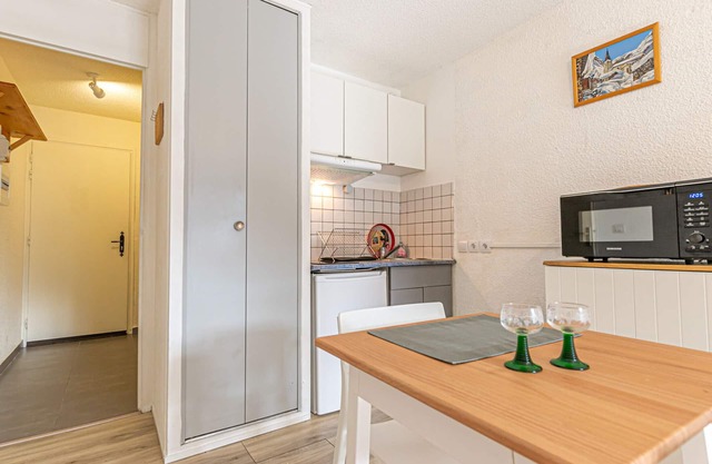 21m² Studio with Balcony in Aussois, Near Ski Lifts