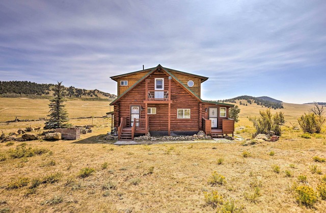 22STR-00360 Fairplay Cabin w/Fire Pit, Mtn Views!