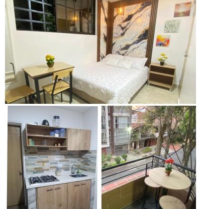 23 BELO APARTAMENTO CON BALCON EN LAURELES ESTADiO 2 HAB 2 BAÑOs