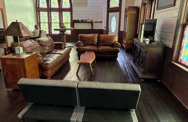 3-bedroom, two bath church-to-house conversion.