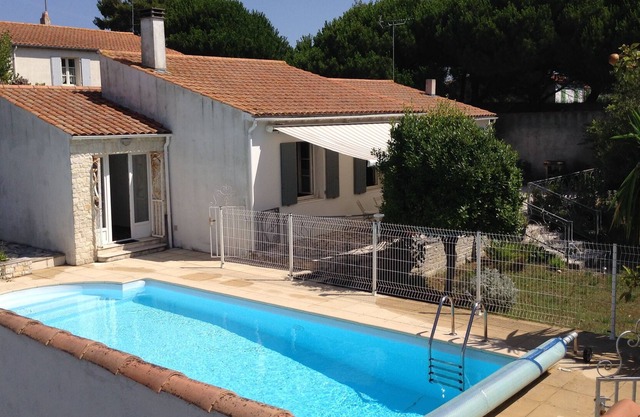3 bedroom villa with pool and large garden.