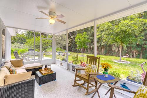3 Mi to Dtwn Sebastian Home with Furnished Patio!